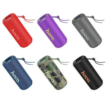 Заредете изображение във визуализатора на галерията – Безжична колонка HOCO (bluetooth) 2 x 8W HC27 camouflage
