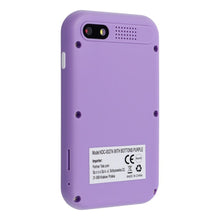 Заредете изображение във визуализатора на галерията – Gaming phone for kids with IPS display 2,4" with buttons KDC-0027A purple
