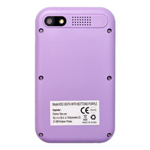Заредете изображение във визуализатора на галерията – Gaming phone for kids with IPS display 2,4" with buttons KDC-0027A purple
