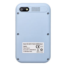 Заредете изображение във визуализатора на галерията – Gaming phone for kids with touch screen 2,8" KDC-0027A blue

