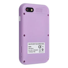Заредете изображение във визуализатора на галерията – Gaming phone for kids with touch screen 2,8" KDC-0027A purple
