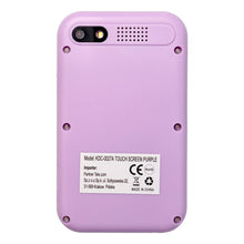 Заредете изображение във визуализатора на галерията – Gaming phone for kids with touch screen 2,8" KDC-0027A purple

