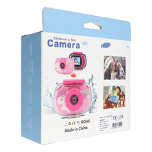 Заредете изображение във визуализатора на галерията – Waterproof digital camera for kids with screen 2&quot; 1080P / 30fps KDC-0025B pink
