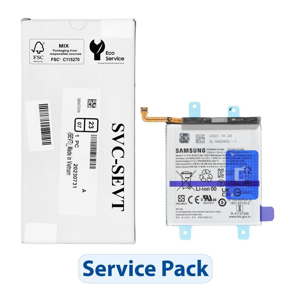 Ремонтен комплект батерия EB-BS711ABY for SAMSUNG S23 FE S711B GH82-32860A