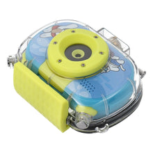 Заредете изображение във визуализатора на галерията – Waterproof digital camera for kids with screen 2" 1080P / 30fps KDC-0025B blue
