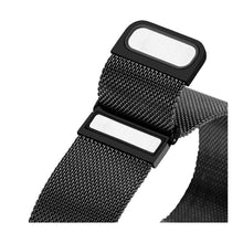 Заредете изображение във визуализатора на галерията – DUX DUCIS strap MILANESE stainless steel magnetic 47 mm black
