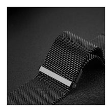 Заредете изображение във визуализатора на галерията – DUX DUCIS strap MILANESE stainless steel magnetic 47 mm black
