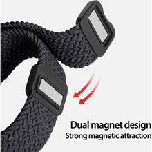 Заредете изображение във визуализатора на галерията – DUX DUCIS strap MIXTURE PRO stretchable braided for Samsung Watch 47 mm grey
