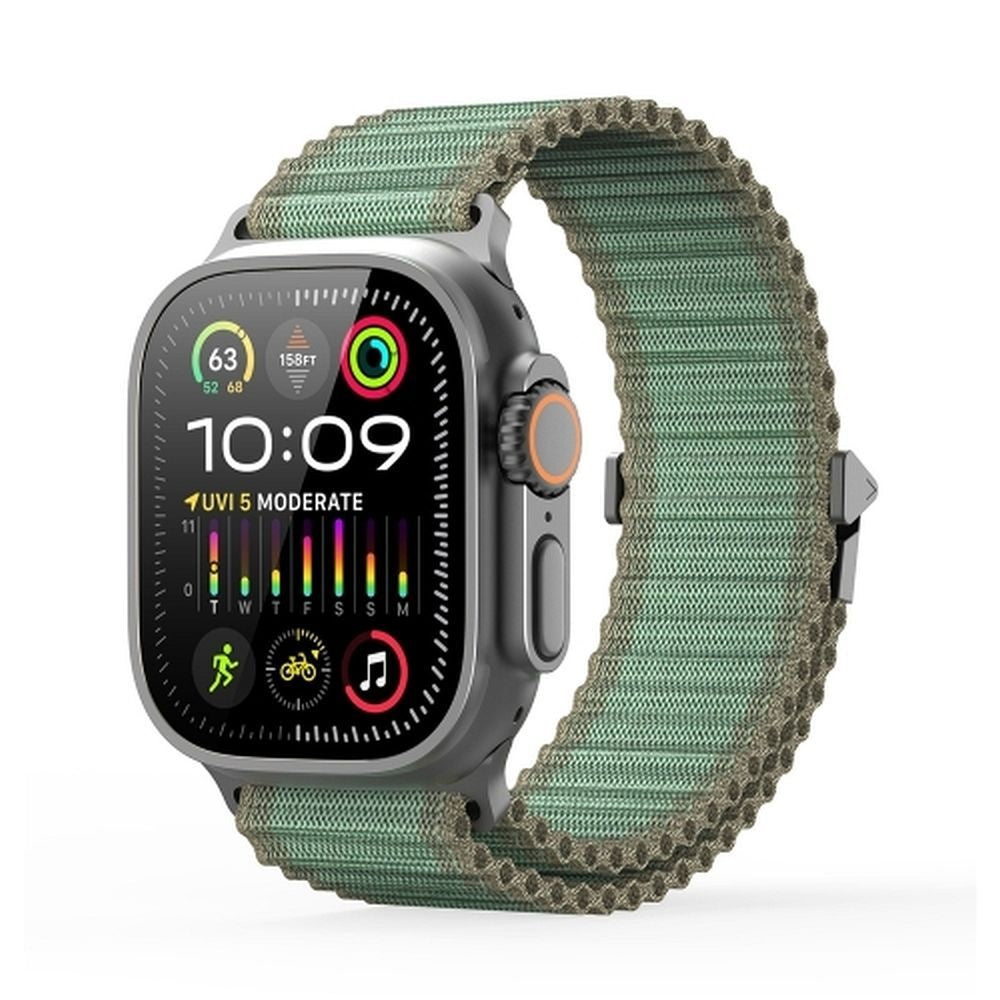 DUX DUCIS каишка YC найлонова за Apple Watch 42 / 44 / 45 / 49мм Зелен