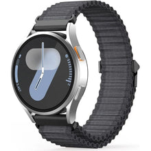 Заредете изображение във визуализатора на галерията – DUX DUCIS strap YC nylon for Samsung Galaxy Watch 20mm Dark Grey
