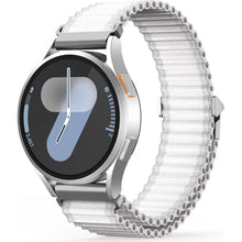 Заредете изображение във визуализатора на галерията – DUX DUCIS strap YC nylon for Samsung Galaxy Watch 22mm White
