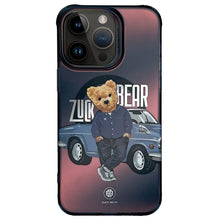 Заредете изображение във визуализатора на галерията – ZUCK BEAR case CALIFORNIA COOL MAG compatible with MagSafe for IPHONE 15 Pro car
