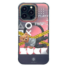 Заредете изображение във визуализатора на галерията – ZUCK BEAR case NEW YORK NEVER SLEEPS MAG compatible with MagSafe for IPHONE 15 Pro queens spark
