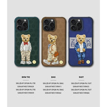 Заредете изображение във визуализатора на галерията – Гръб ZUCK BEAR PARIS GENTLEMAN for IPHONE 15 Pro Max bag
