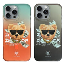 Заредете изображение във визуализатора на галерията – Гръб ZUCK BEAR HAROLD MAG compatible with MagSafe for IPHONE 16 Pro Max оранжев
