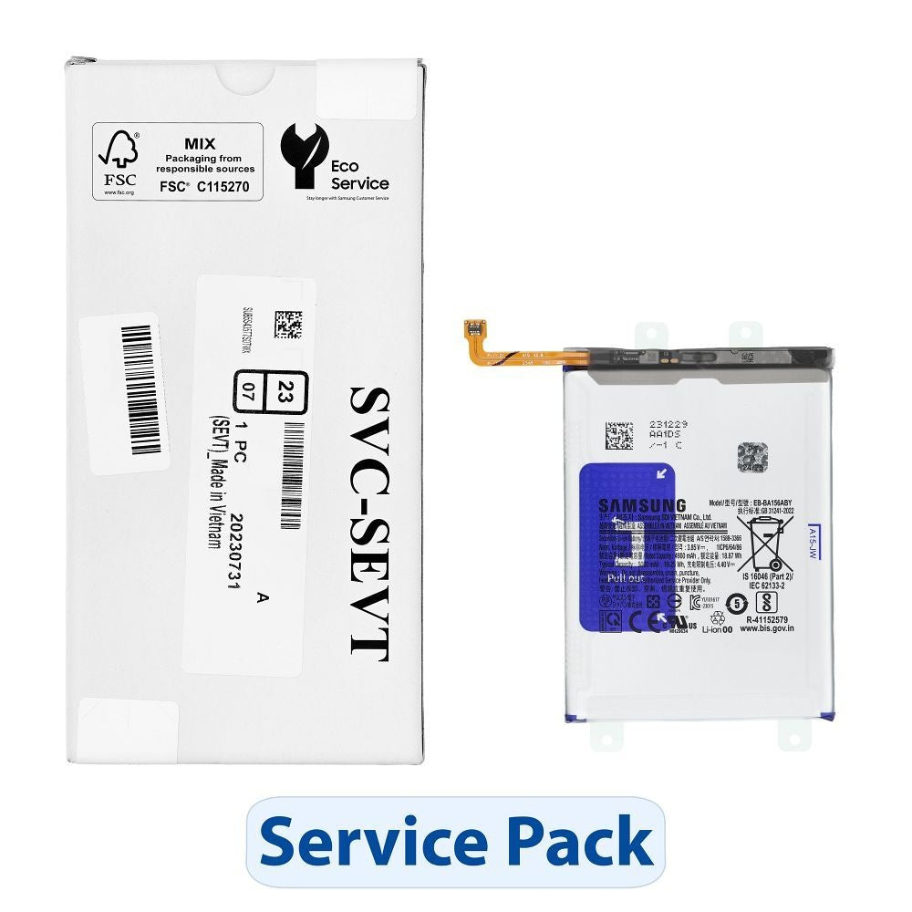 ServicePack Батерия EB-BA156ABY за SAMSUNG A15 A155F / A156B GH82-33639A