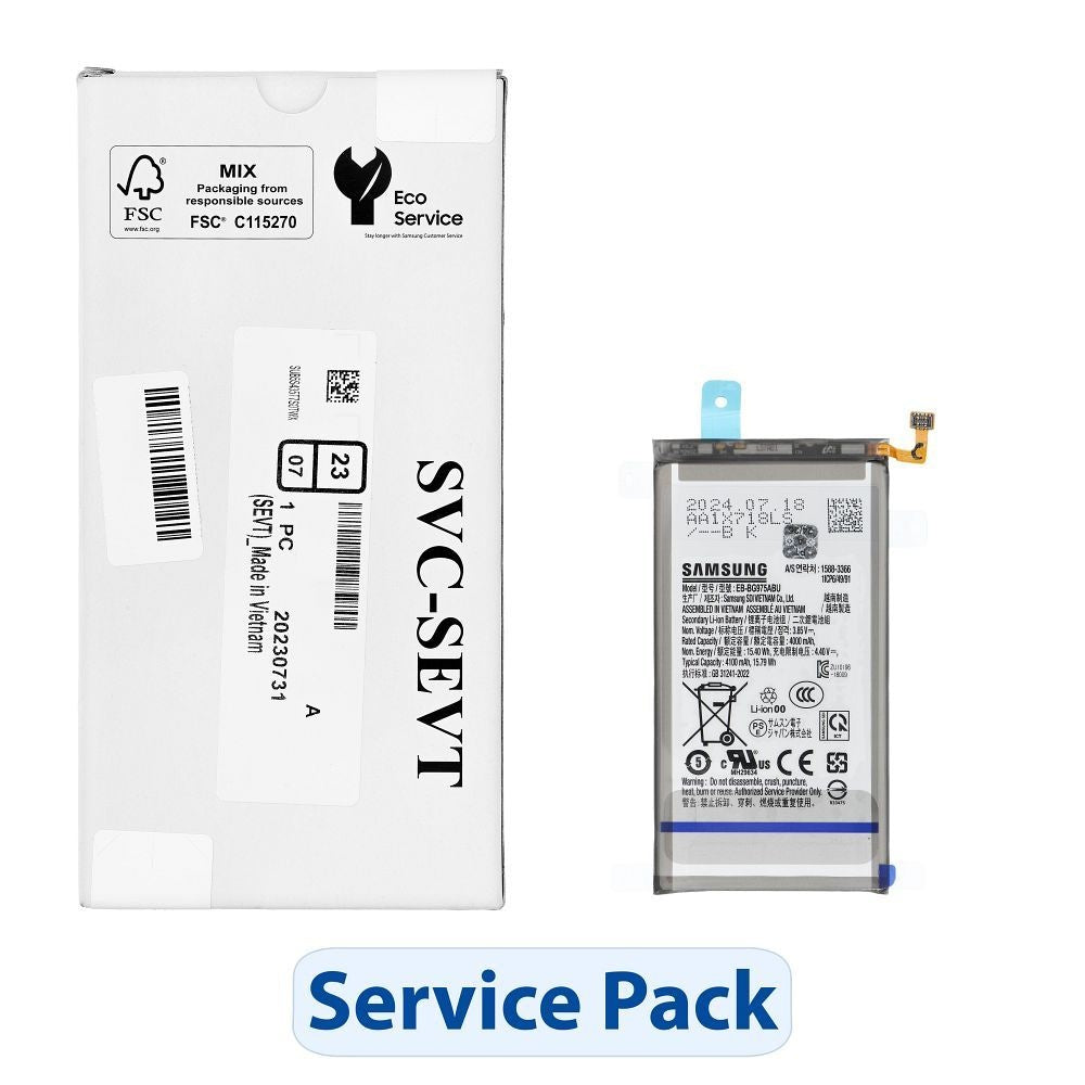 Ремонтен комплект батерия EB-BG975ABU for SAMSUNG S10 PLUS G975 GH82-18827A