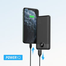 Заредете изображение във визуализатора на галерията – VEGER powerbank 10000 mAh PD QC3.0 2A 20W L10S (W1105PD) black
