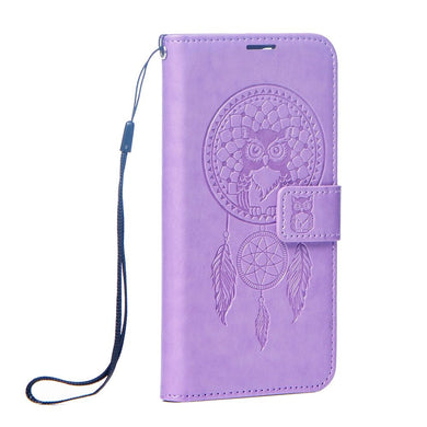 Калъф тип книга MEZZO за SAMSUNG S25 Ultra dreamcatcher лилав