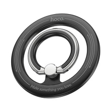 Заредете изображение във визуализатора на галерията – HOCO magnetic mobile phone ring holder GH1 black
