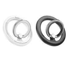 Заредете изображение във визуализатора на галерията – HOCO magnetic mobile phone ring holder GH1 white

