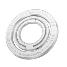 Заредете изображение във визуализатора на галерията – HOCO magnetic mobile phone ring holder GH2 silver
