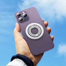 Заредете изображение във визуализатора на галерията – HOCO magnetic mobile phone ring holder GH2 silver
