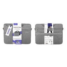 Заредете изображение във визуализатора на галерията – HOCO bag for tablet / laptop / netbook 14" GT4 apricot gray
