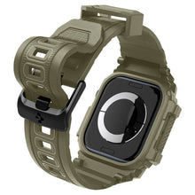 Заредете изображение във визуализатора на галерията – SPIGEN RUGGED ARMOR калъф за "PRO" for APPLE Watch 10 (46 mm) vintage khaki

