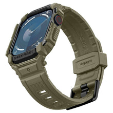 Заредете изображение във визуализатора на галерията – SPIGEN RUGGED ARMOR калъф за "PRO" for APPLE Watch 10 (46 mm) vintage khaki
