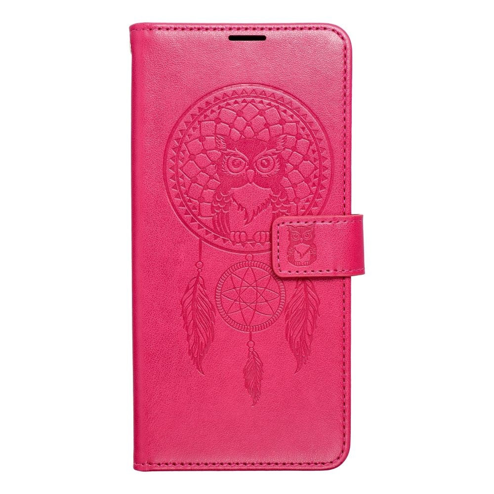 Калъф тип книга MEZZO за XIAOMI Redmi 14C dreamcatcher магента