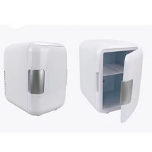 Заредете изображение във визуализатора на галерията – Portable travel refrigerator for car and home 12V / 220V 4L PA2-4L white
