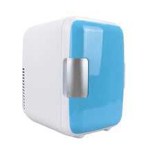 Заредете изображение във визуализатора на галерията – Portable travel refrigerator for car and home 12V / 220V 4L PA2-4L blue
