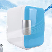 Заредете изображение във визуализатора на галерията – Portable travel refrigerator for car and home 12V / 220V 4L PA2-4L blue
