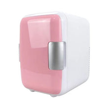 Заредете изображение във визуализатора на галерията – Portable travel refrigerator for car and home 12V / 220V 4L PA2-4L rose red
