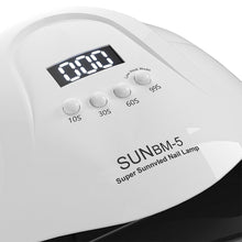 Заредете изображение във визуализатора на галерията – Nail dryer lamps UV LED 66 lamps 180W SUN X7 MAX white
