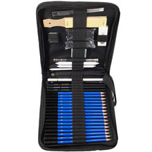 Заредете изображение във визуализатора на галерията – Sketching Drawing Set Pencils Case 72in1 KP-C72B
