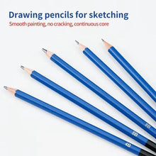 Заредете изображение във визуализатора на галерията – Sketching Drawing Set Pencils Case 72in1 KP-C72B
