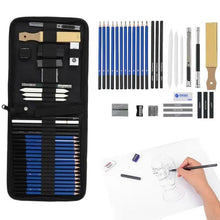 Заредете изображение във визуализатора на галерията – Sketching Drawing Set Pencils Case 72in1 KP-C72B
