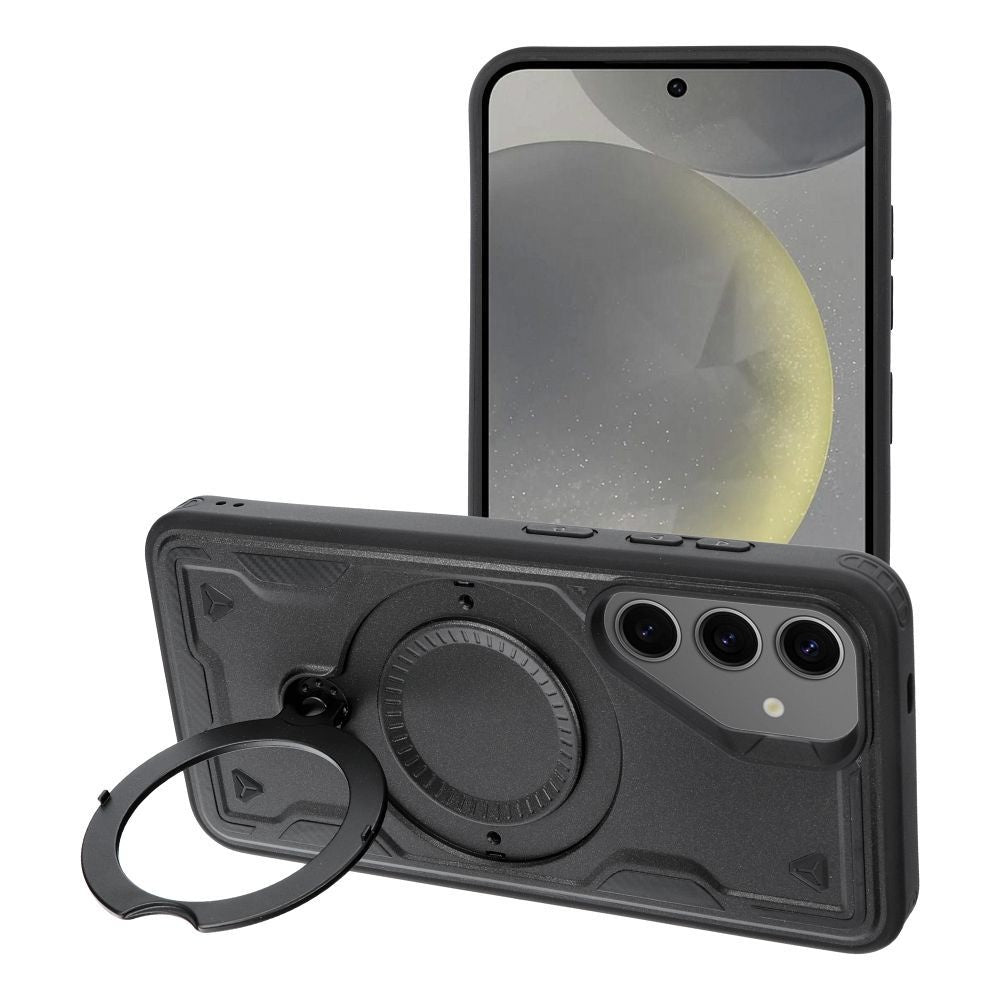 Гръб FROST ARMOR за SAMSUNG S24 Plus / S25 Plus черен