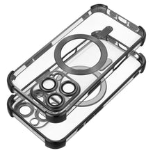 Заредете изображение във визуализатора на галерията – Гръб ANTISHOCK ELECTRO за IPHONE 16 Pro compatible with MagSafe черен
