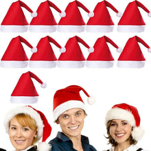 Заредете изображение във визуализатора на галерията – Santa Claus hat with pompom RC-K-296 red
