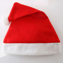 Заредете изображение във визуализатора на галерията – Santa Claus hat with pompom RC-K-296 red
