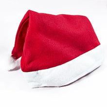 Заредете изображение във визуализатора на галерията – Santa Claus hat with pompom RC-K-296 red
