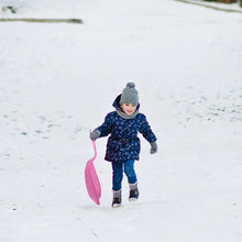 Заредете изображение във визуализатора на галерията – Slide for snow "Apple shape" RC-K-1217 pink
