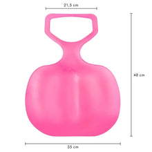 Заредете изображение във визуализатора на галерията – Slide for snow "Apple shape" RC-K-1217 pink
