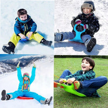 Заредете изображение във визуализатора на галерията – Slide for snow "Apple shape" RC-K-1219 blue
