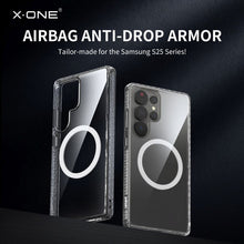 Заредете изображение във визуализатора на галерията – X-ONE Dropguard Magnetic Case Pro (comptible with MagSafe) for Samsung Galaxy S25 Ultra
