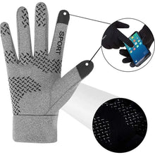 Заредете изображение във визуализатора на галерията – Winter gloves insulated with smartphone function size XL RC-K-1180 gray
