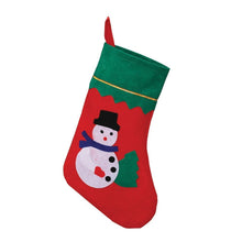Заредете изображение във визуализатора на галерията – Christmas stocking for gifts with a snowman RC-K-302 multicolor

